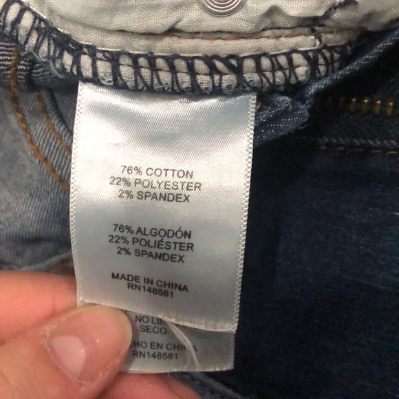 Cafe Demin. 3/4. Crop Jeans. EUC. - Picture 5 of 5